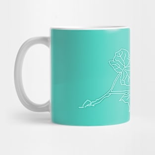 Aesthetic plant design Mug